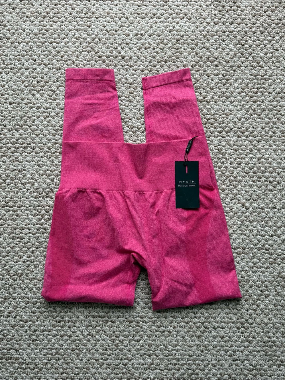 NWT NVGTN Hot Pink Contour Seamless Leggings